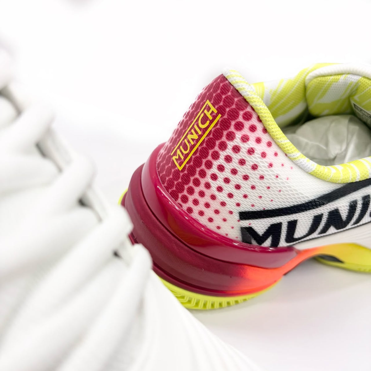 MUNICH PADX 57 PADEL WHITE YELLOW BLACK