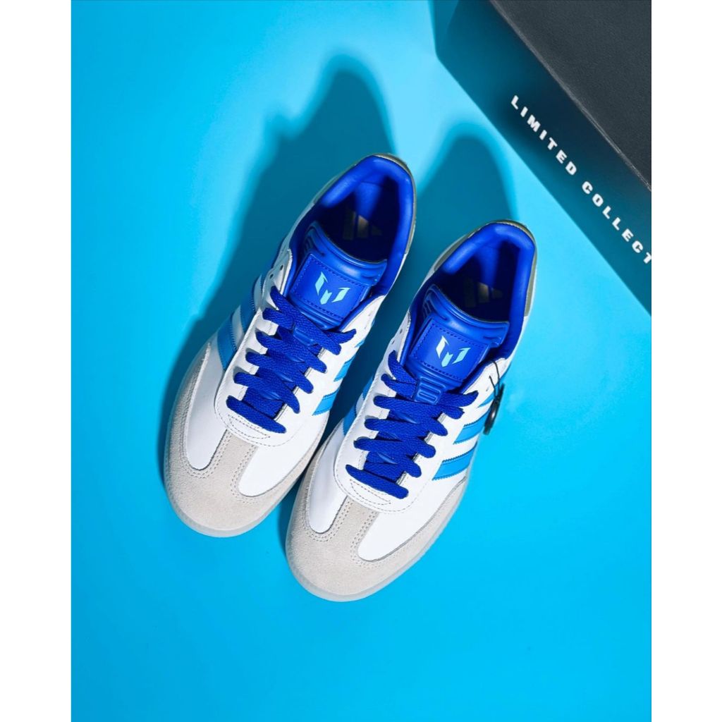 Adidas Samba Indoor Blue x Messi