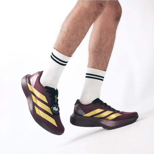 ADIZERO EVO SL WOVEN MAROON GOLD