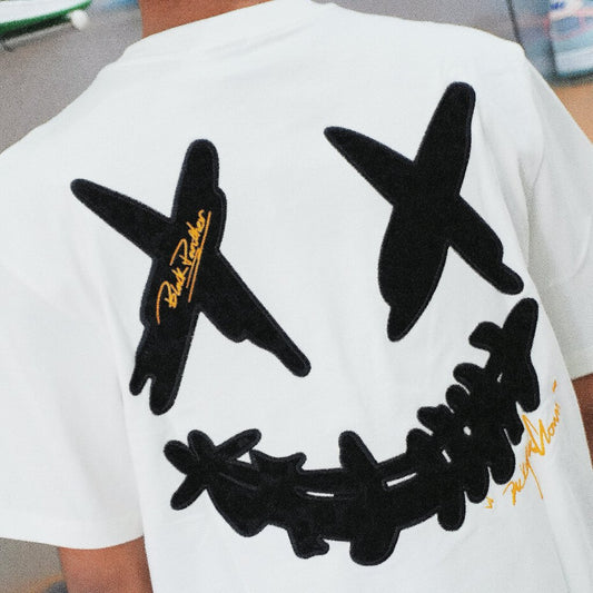 RIC PANTHER PUZZLE JOKER SMILEY WHITE TE