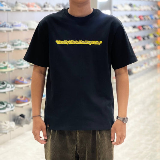 RIC ILLUSION TEAR VINTAGE BLACK TEE
