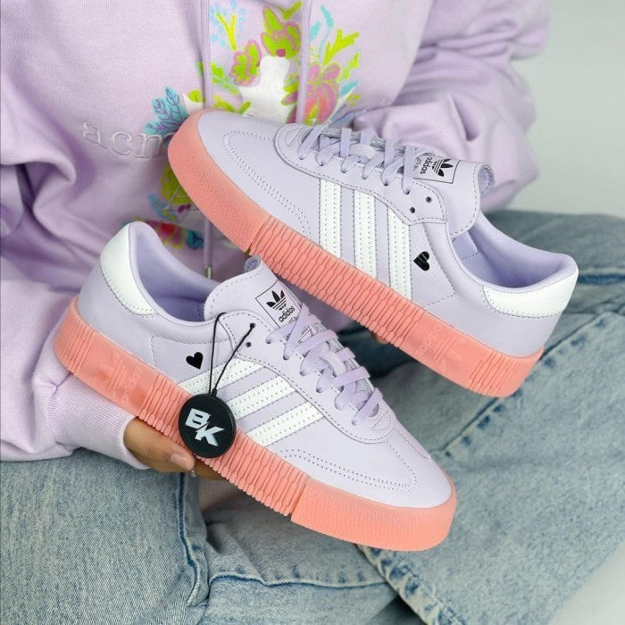 Adidas sambarose purple valentine