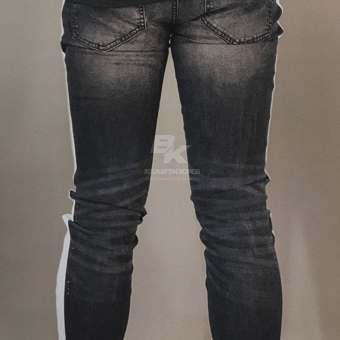 HD BLACK WHITE TRACK ZIPPER JOG