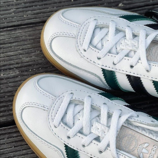 GAZELLE INDOOR WHITE GREEN BLACK GUM