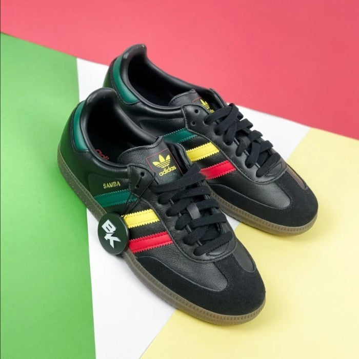 Adidas Samba OG Rasta Black