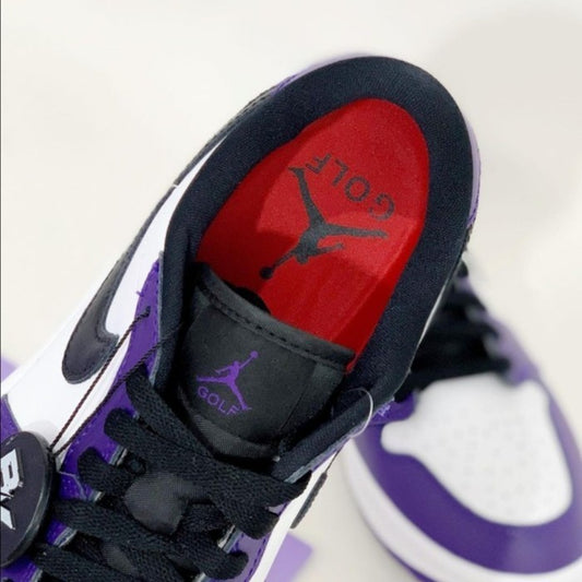 AIR JORDAN 1 LOW GOLF PURPLE