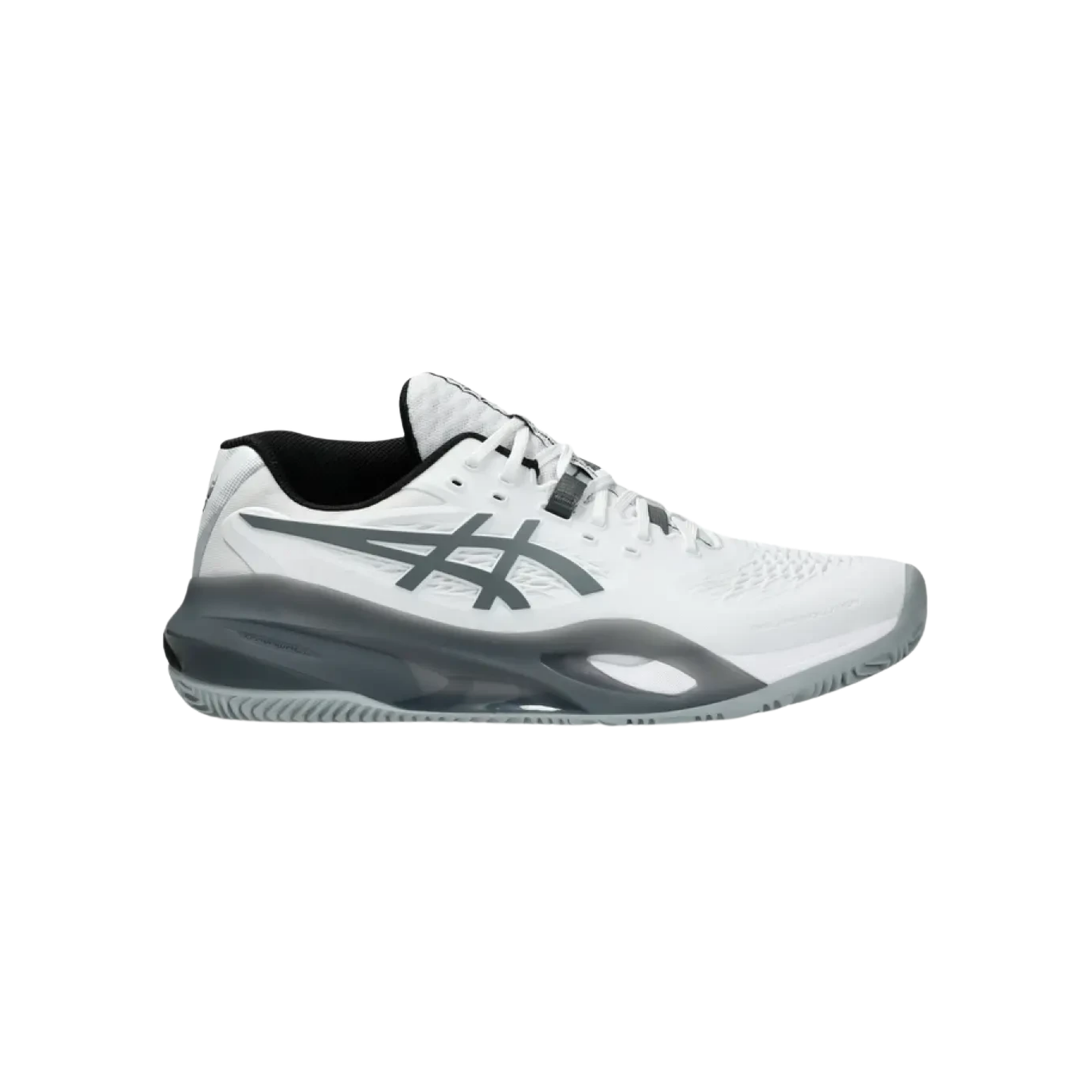 ASICS GEL RESOLUTION X PADEL WHITE GREY MEN