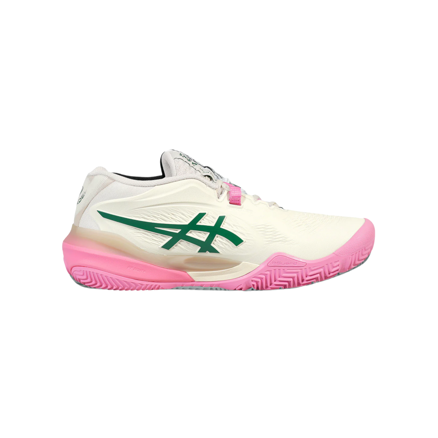 ASICS GEL RESOLUTION X PADEL SOFT OAT JEWEL GREEN