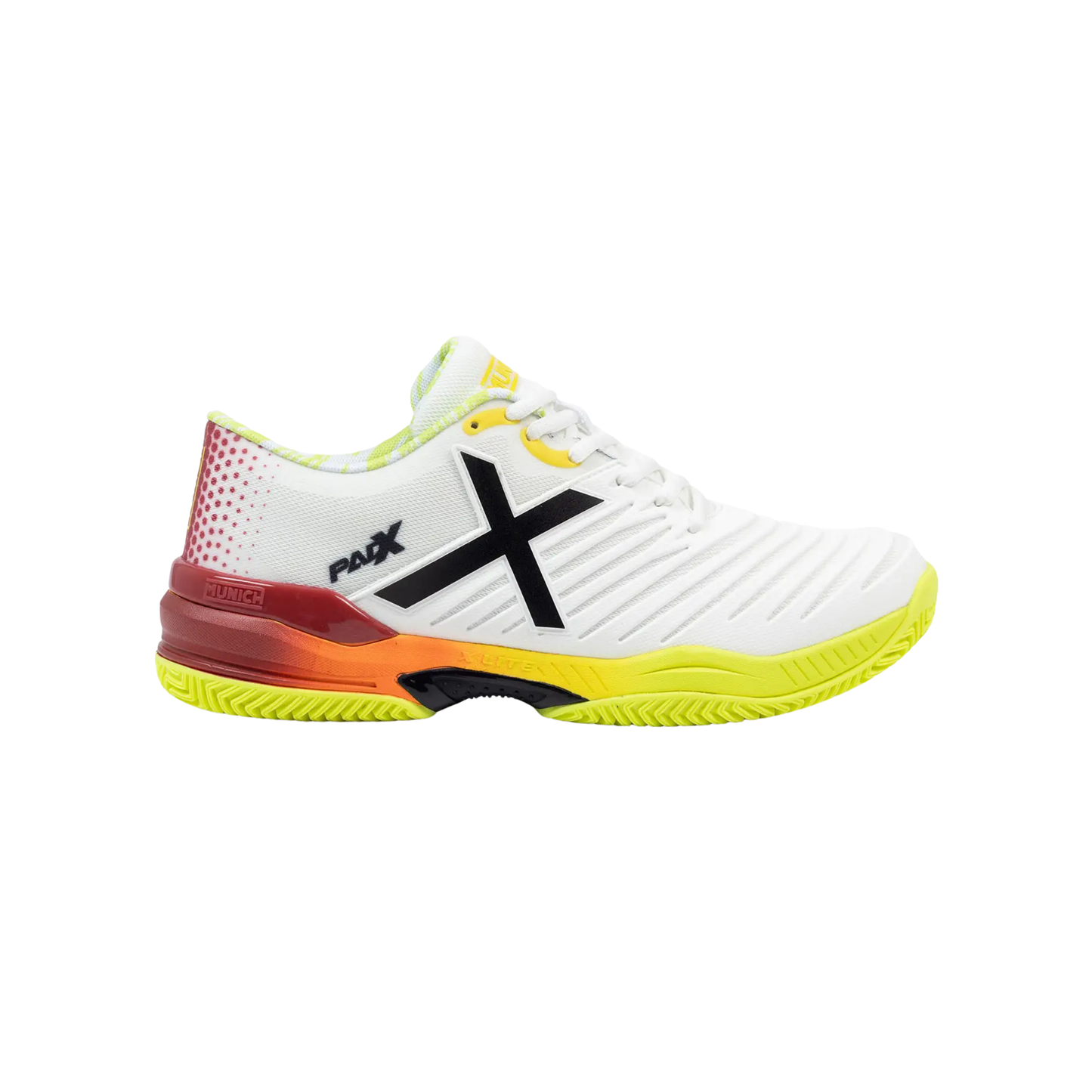 MUNICH PADX 57 PADEL WHITE YELLOW BLACK