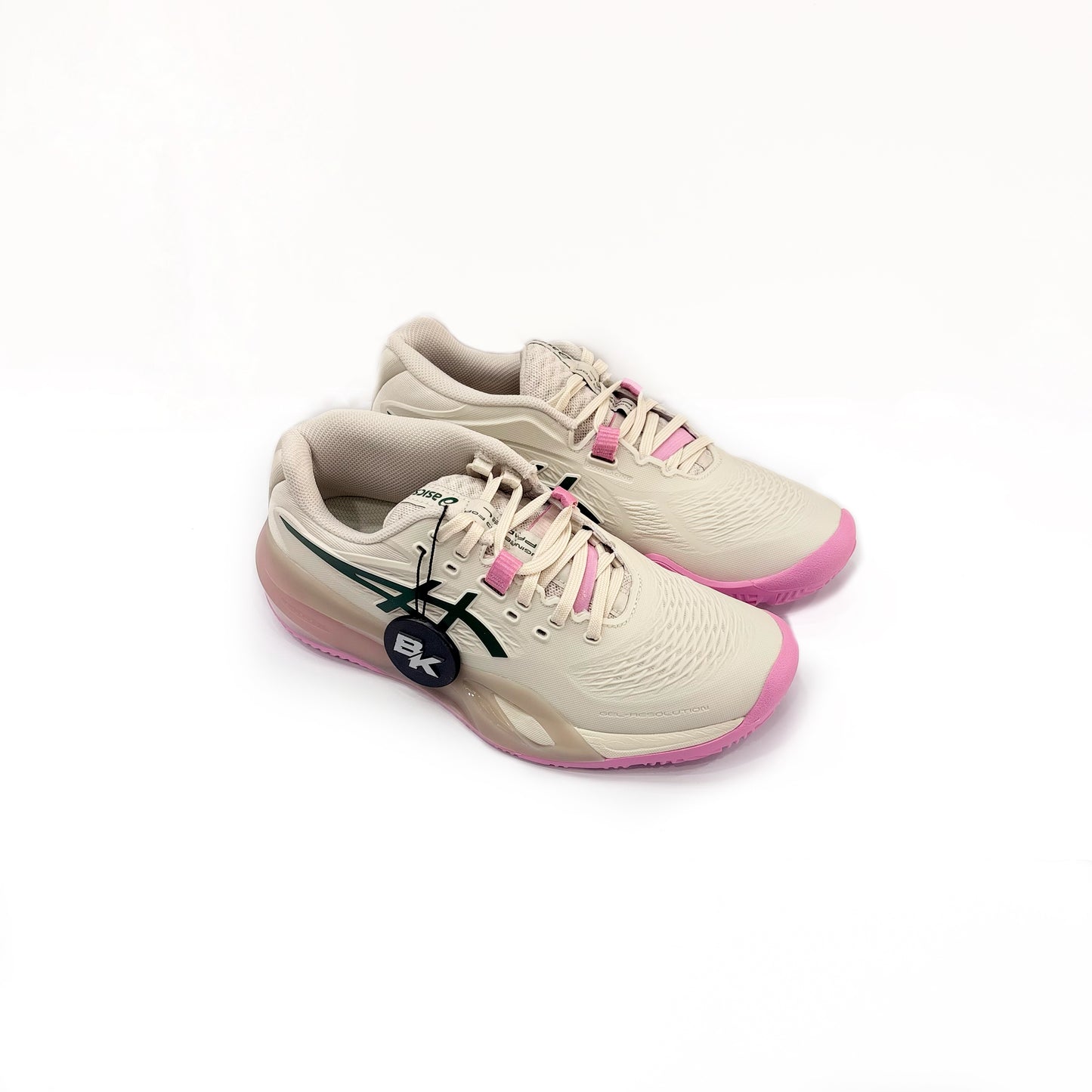 ASICS GEL RESOLUTION X PADEL SOFT OAT JEWEL GREEN