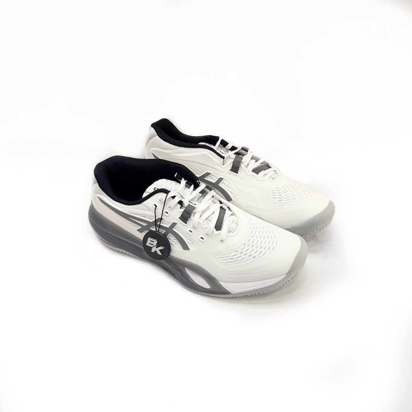 ASICS GEL RESOLUTION X PADEL WHITE GREY MEN