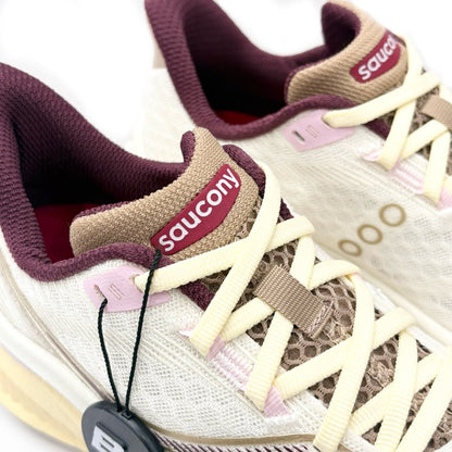 SAUCONY ENDORPHIN SPEED 5 IVORY MAROON WMNS