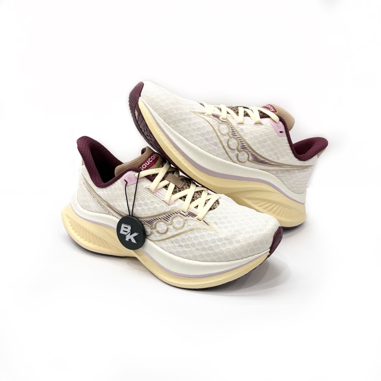 SAUCONY ENDORPHIN SPEED 5 IVORY MAROON WMNS