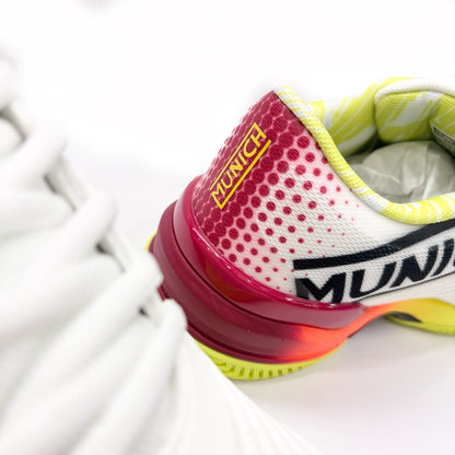 MUNICH PADX 57 PADEL WHITE YELLOW BLACK