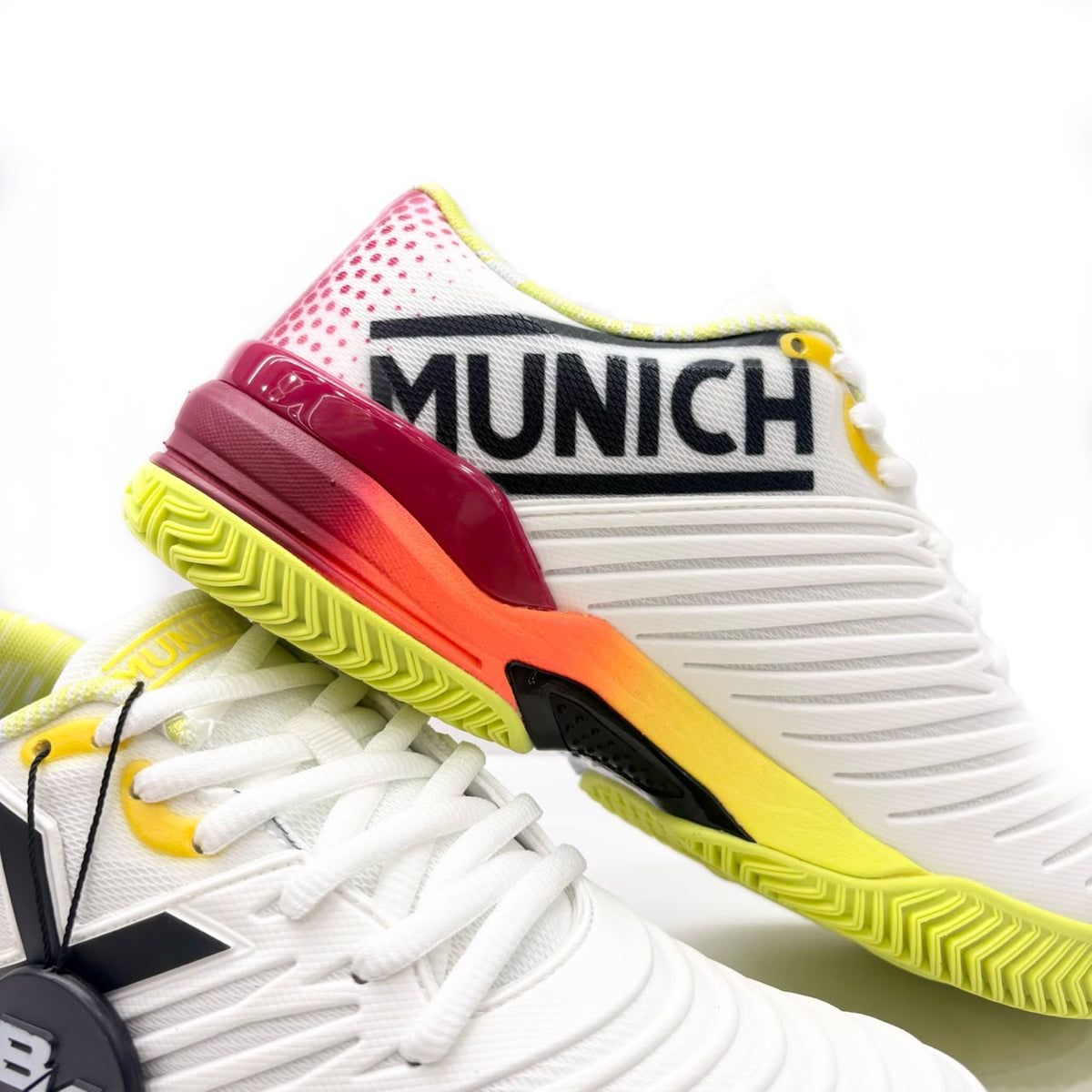 MUNICH PADX 57 PADEL WHITE YELLOW BLACK