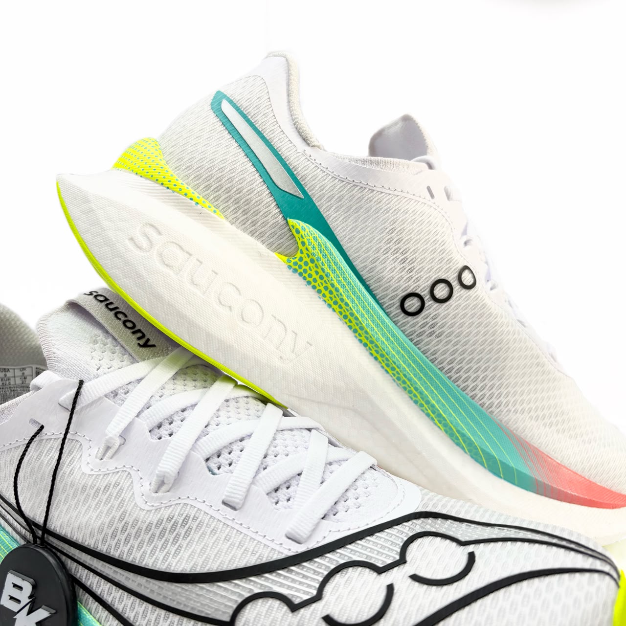 SAUCONY ENDORPHIN PRO 5 WHITE MULTI BLANC MEN