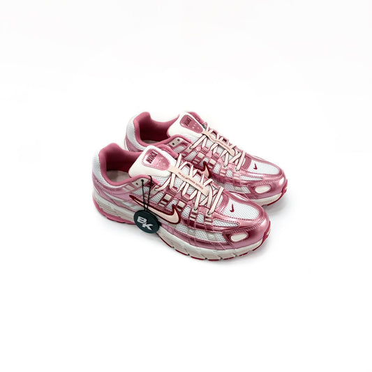 NIKE P-6000 SUMMIT WHITE SILT RED PEONY