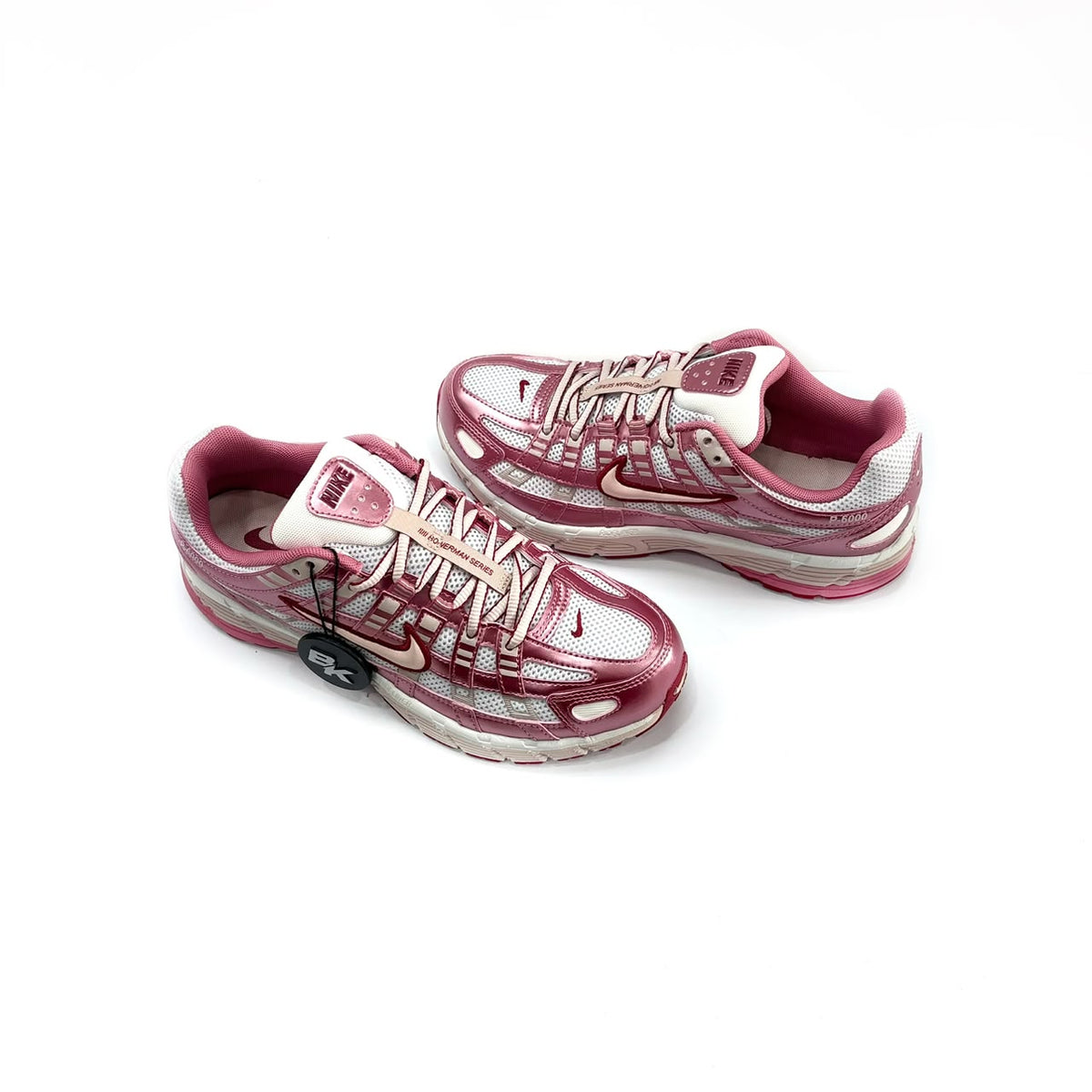 NIKE P-6000 SUMMIT WHITE SILT RED PEONY