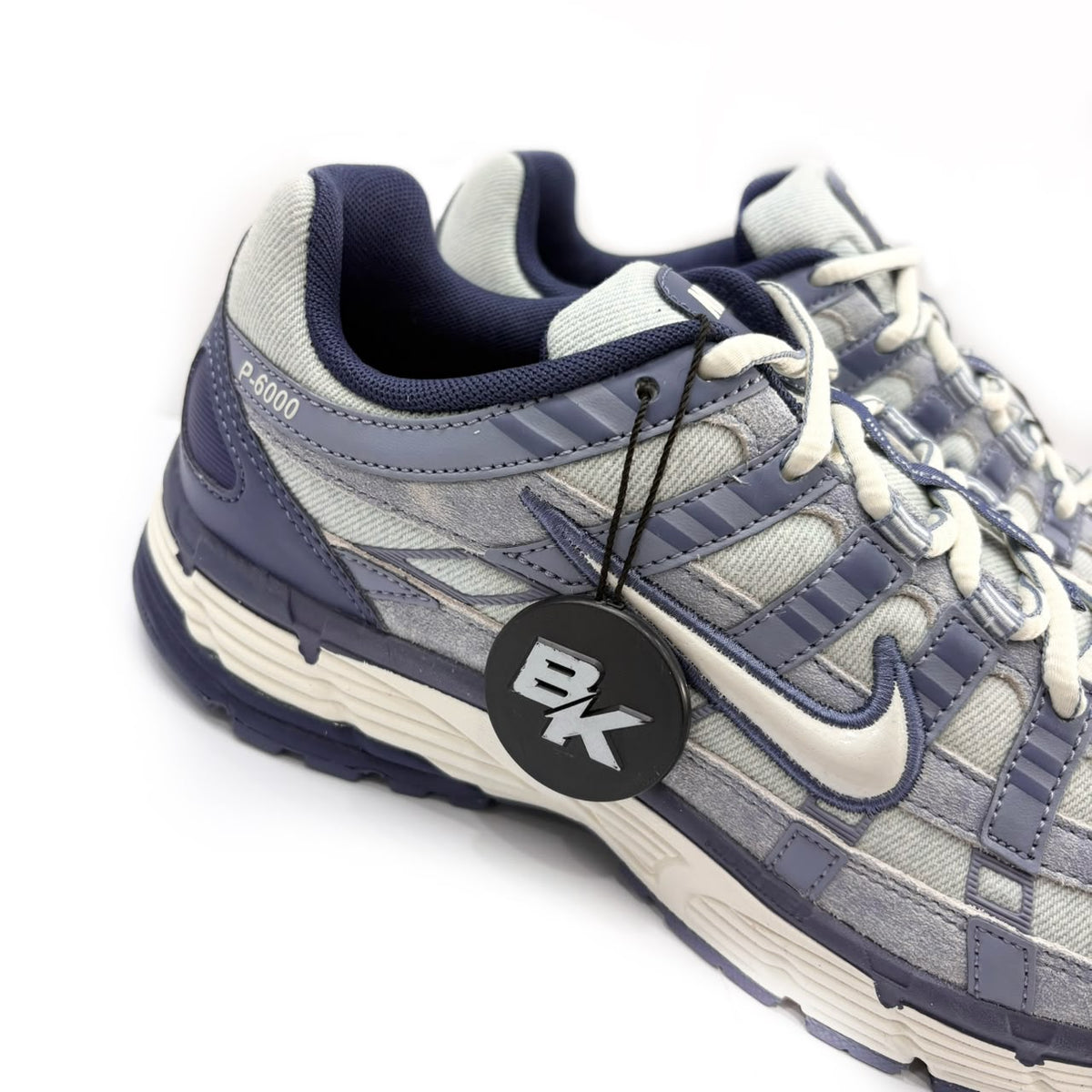NIKE P-6000 WORN BLUE SOFT PEARL