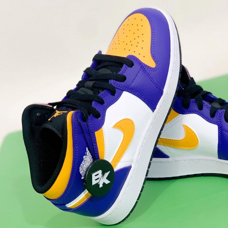 AIR JORDAN 1 MID LAKERS GS