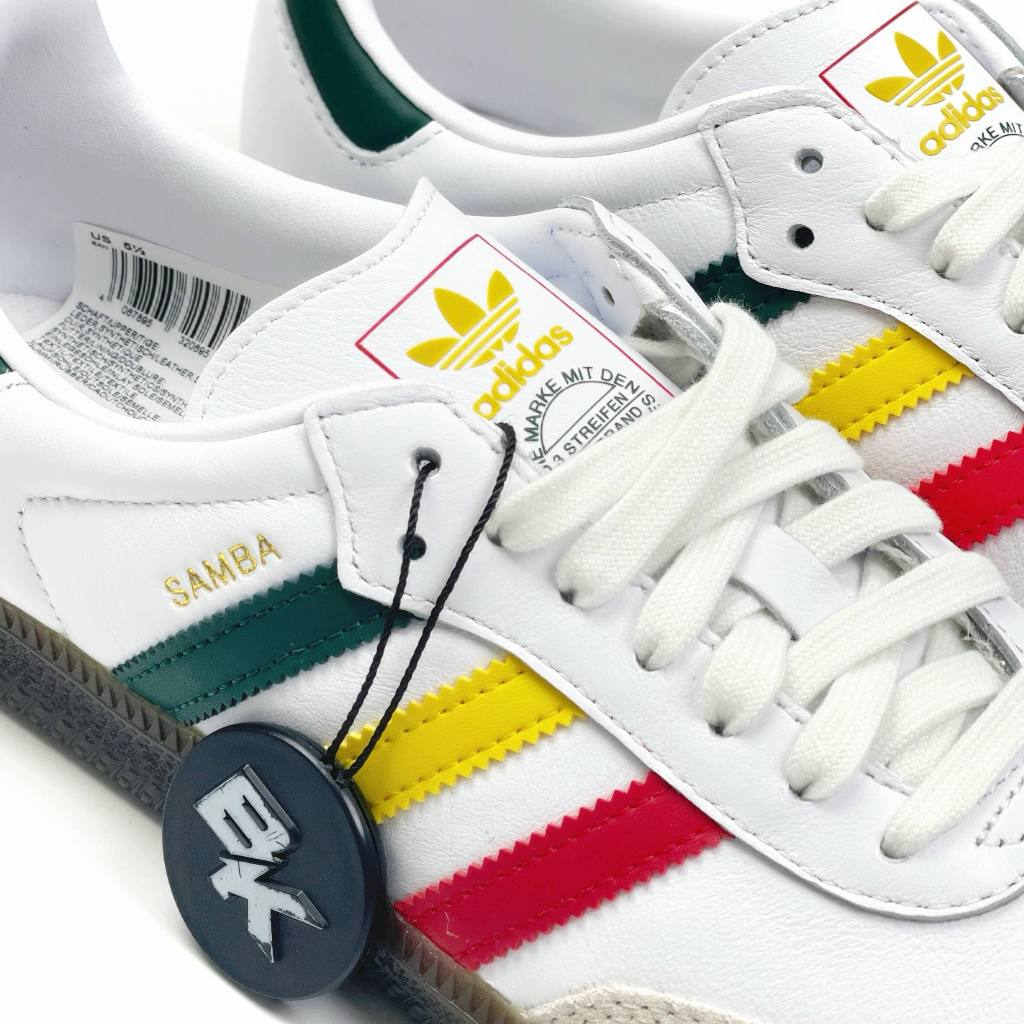 Adidas Samba OG Rasta White