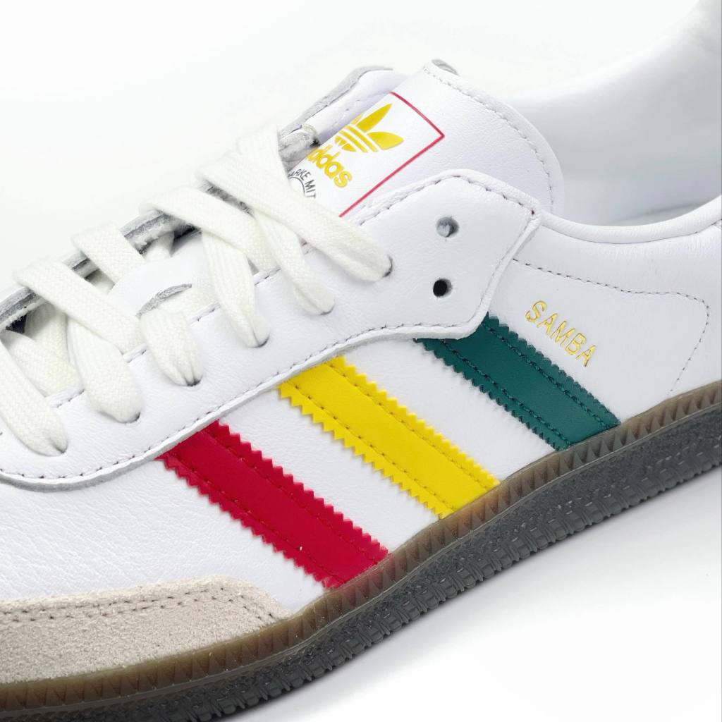 Adidas Samba OG Rasta White