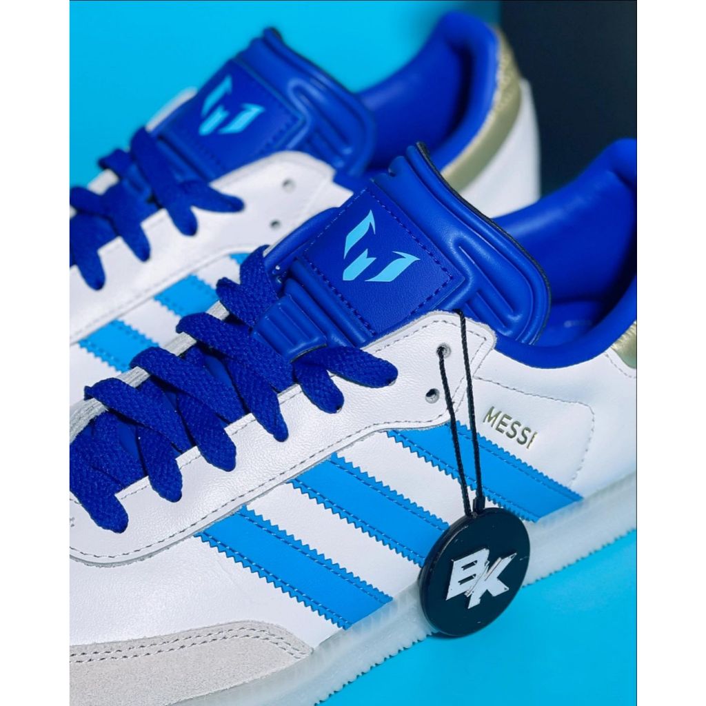 Adidas Samba Indoor Blue x Messi