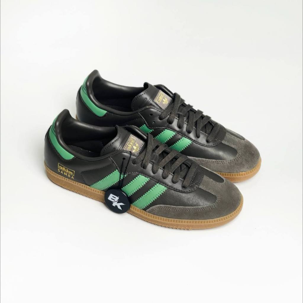 Adidas samba og shadow olive green