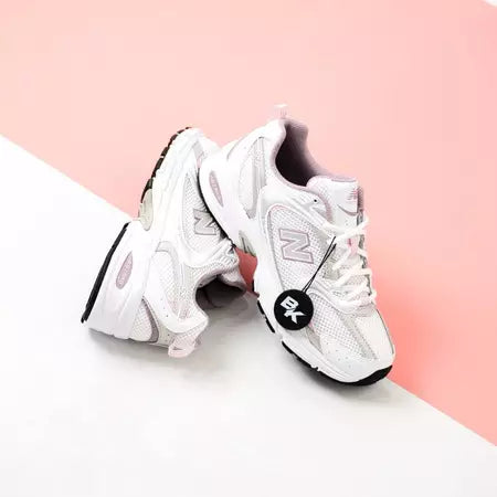 NEW BALANCE 530 WHITE PINK SILVER