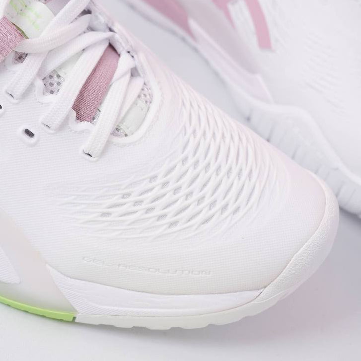 ASICS GEL RESOLUTION WHITE MORGANITE