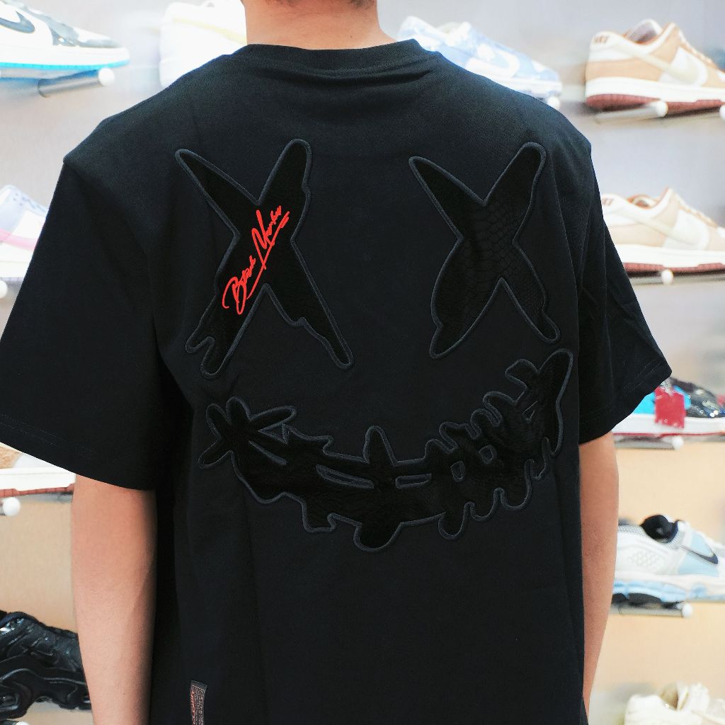 RIC MAMBA SNAKE SKIN BLACK TEE