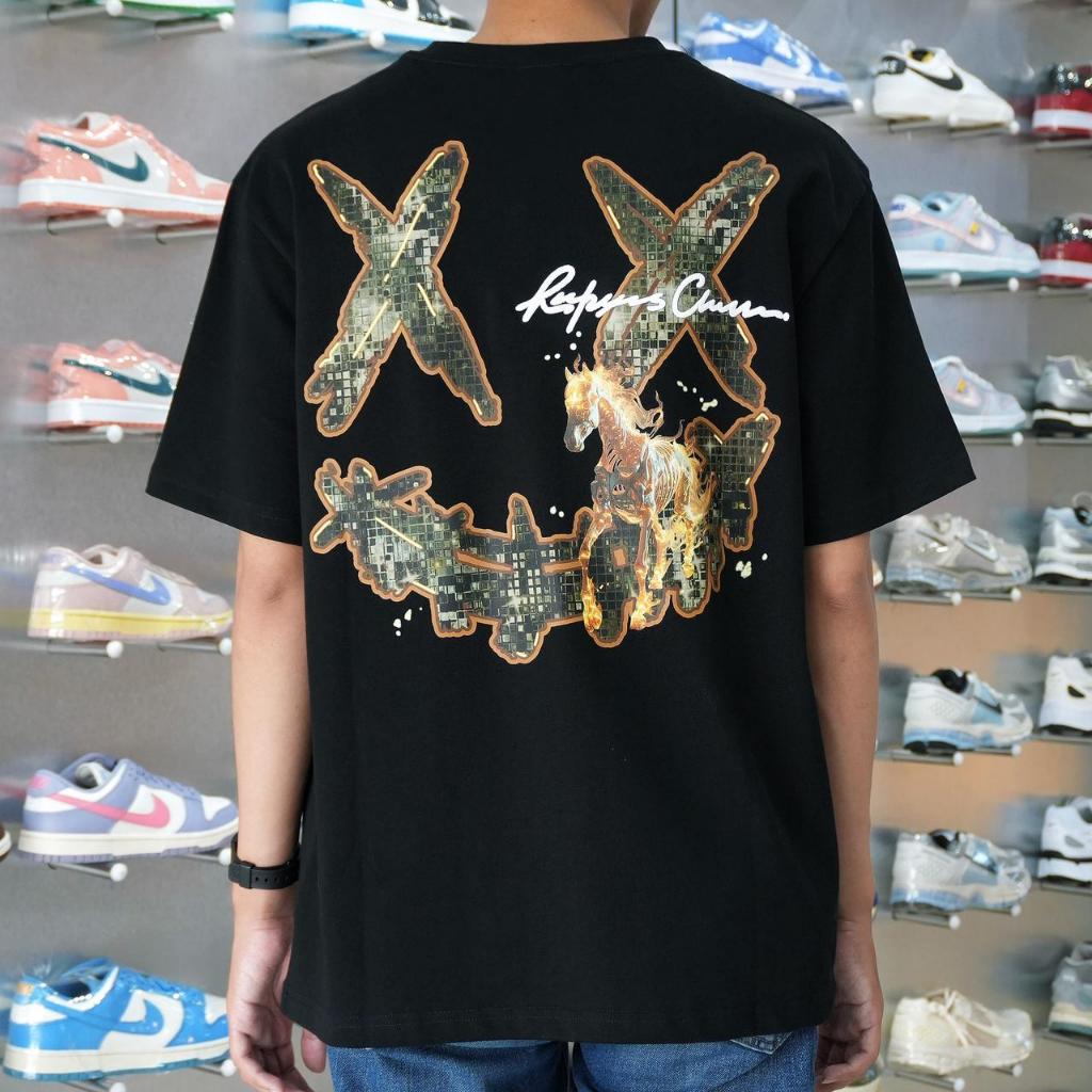 RIC APPROVAL KNIGHT BLACK TEE