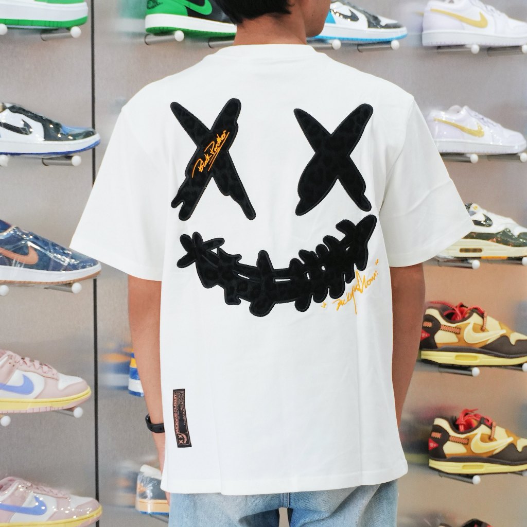 RIC PANTHER PUZZLE JOKER SMILEY WHITE TE