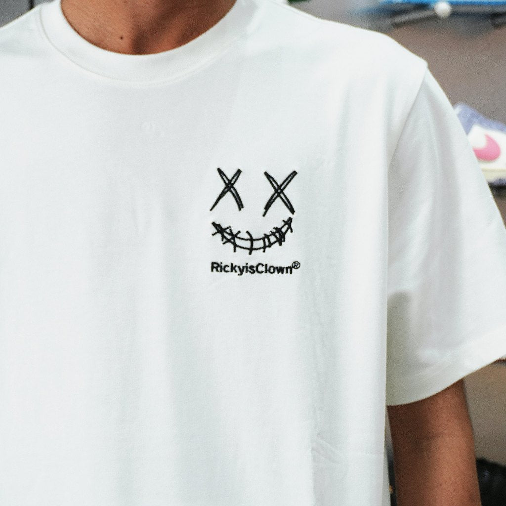 RIC MAMBA SNAKE SKIN WHITE TEE
