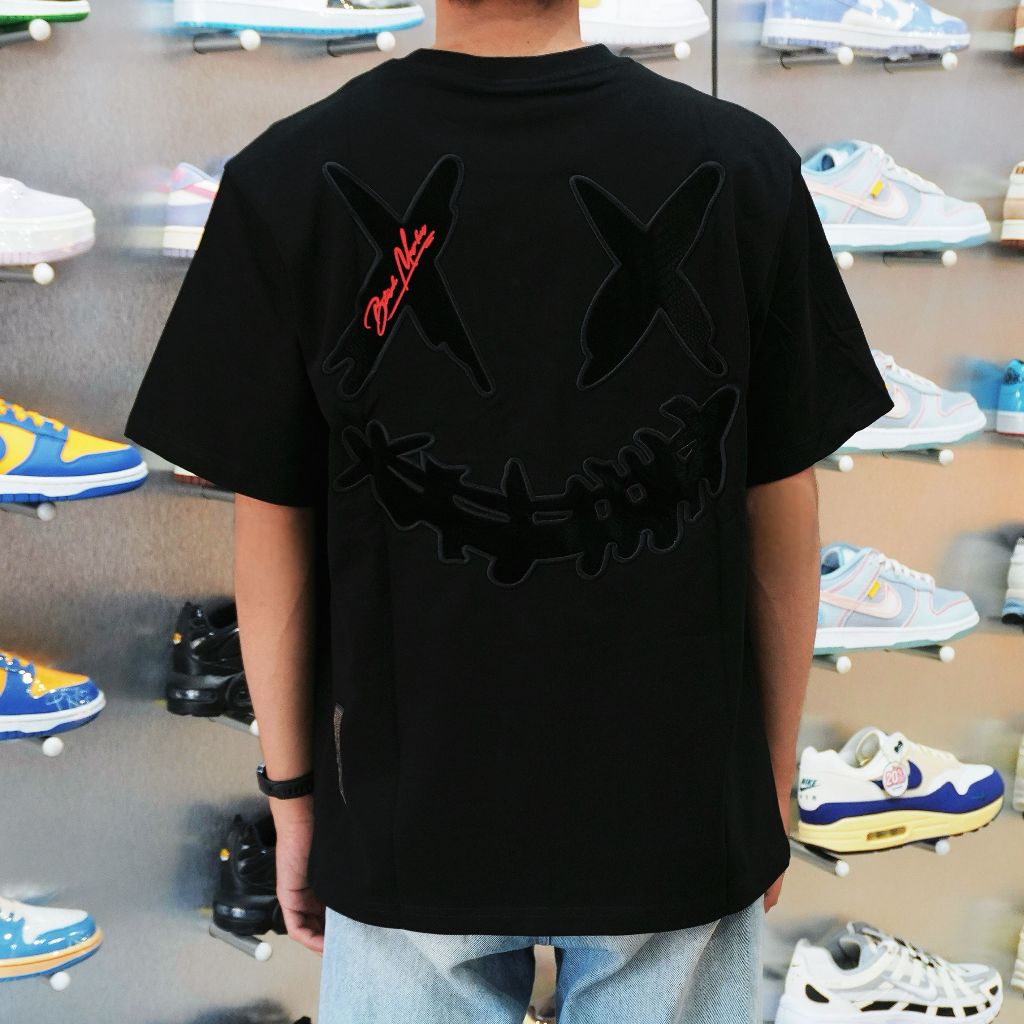 RIC MAMBA SNAKE SKIN BLACK TEE