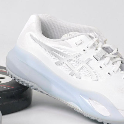 ASICS GEL RESOLUTION X WHITE PURE SILVER