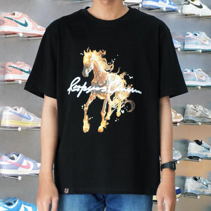 RIC APPROVAL KNIGHT BLACK TEE
