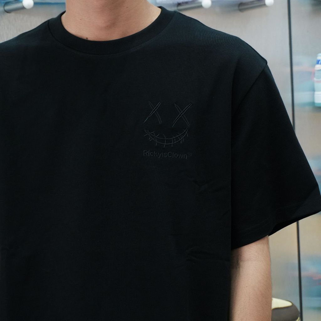 RIC MAMBA SNAKE SKIN BLACK TEE