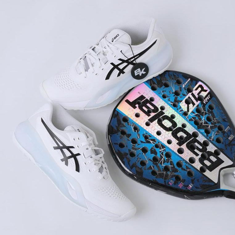 ASICS GEL RESOLUTION X WHITE BLACK MEN