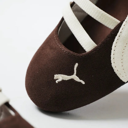 PUMA SPEEDCAT BALLET CHESTNUT WARM WHITE