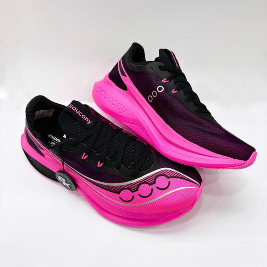 SAUCONY ENDORPHIN PRO 5 BLACK SHOCK PINK