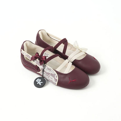 PUMA SPEEDCAT BALLET LACE RUBY IVORY