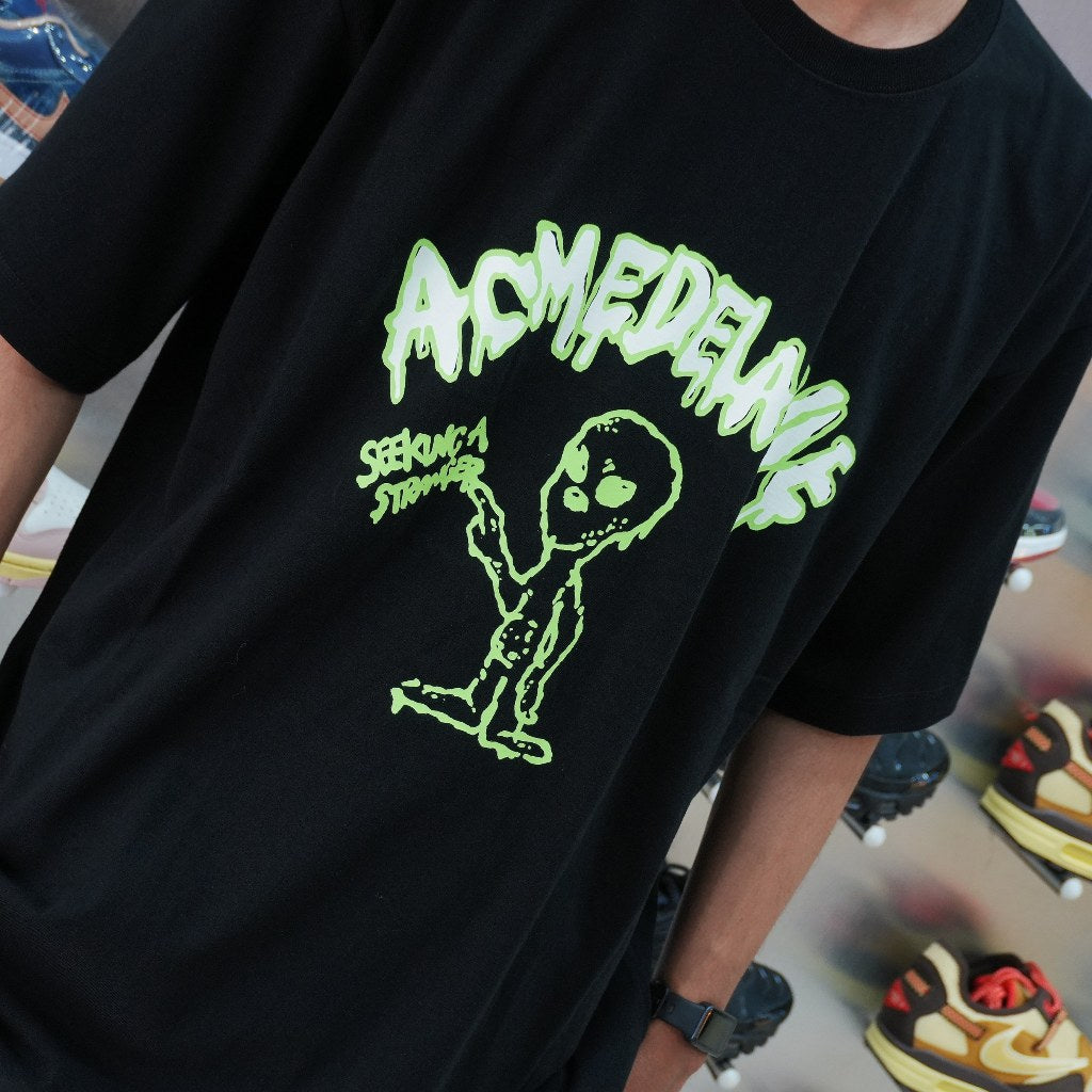 ADLV FLOW ALIEN SHORT BLACK TEE