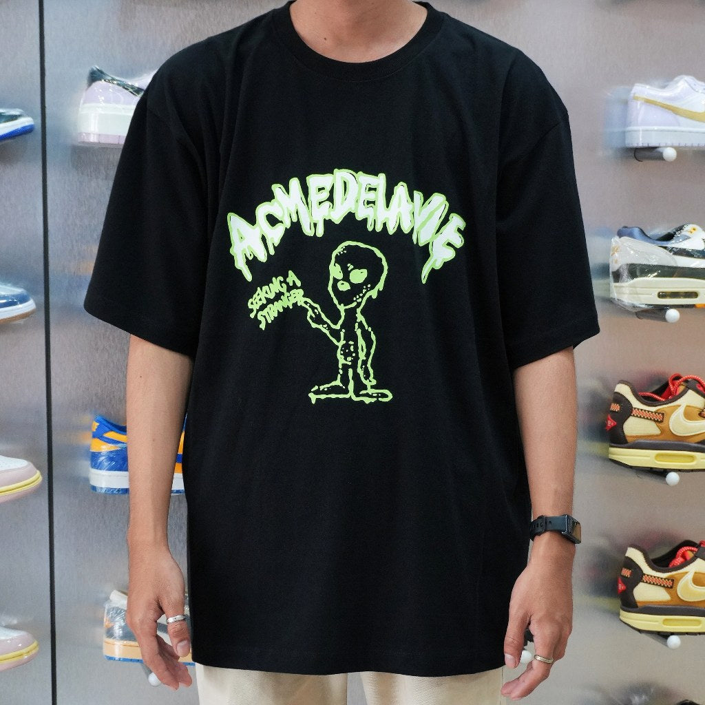 ADLV FLOW ALIEN SHORT BLACK TEE