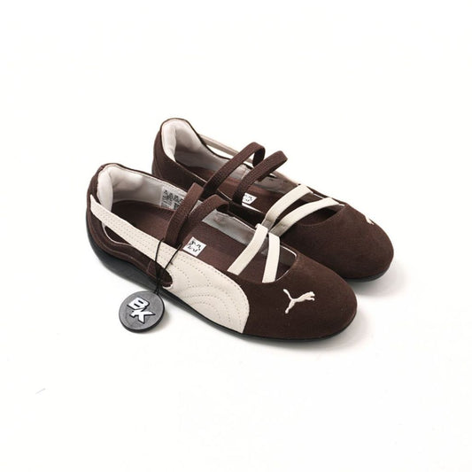 PUMA SPEEDCAT BALLET CHESTNUT WARM WHITE
