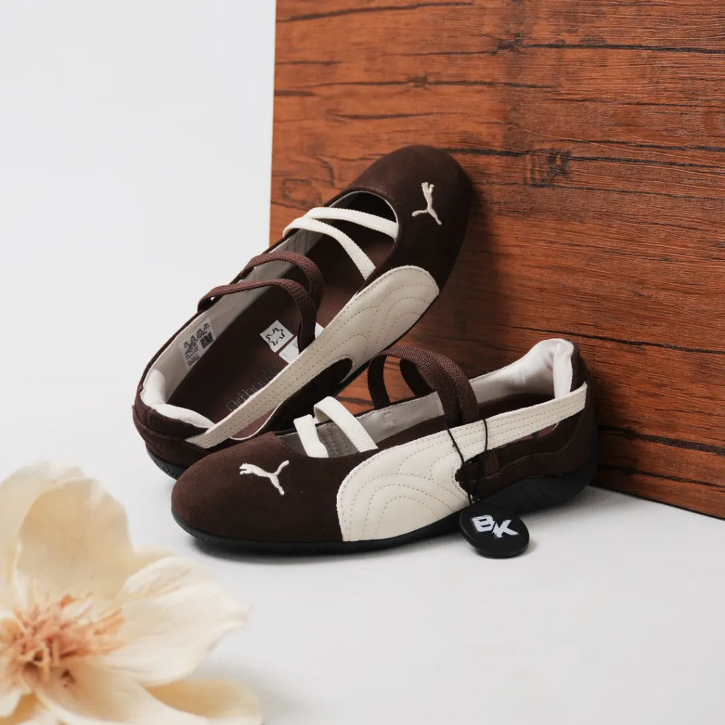 PUMA SPEEDCAT BALLET CHESTNUT WARM WHITE
