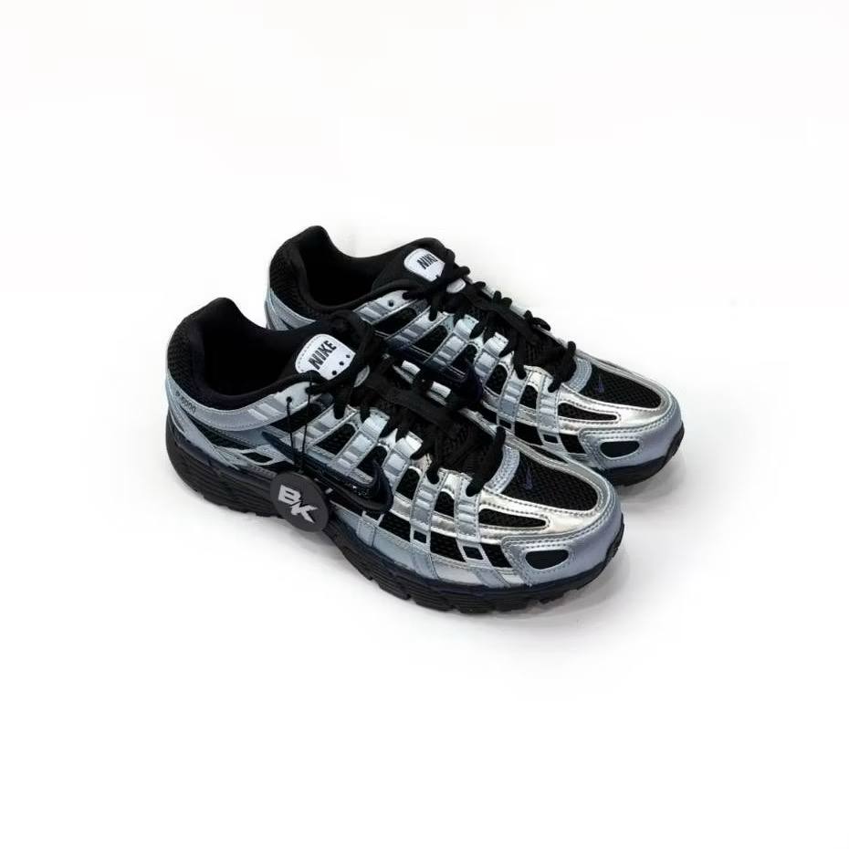NIKE P-6000 BLACK HYDROGEN BLUE WMN