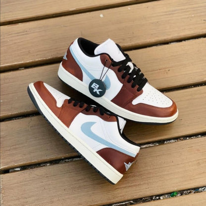 AIR JORDAN 1 LOW MOCHA BLUE GRAY