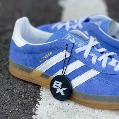 Adidas gazelle indoor light blue white g