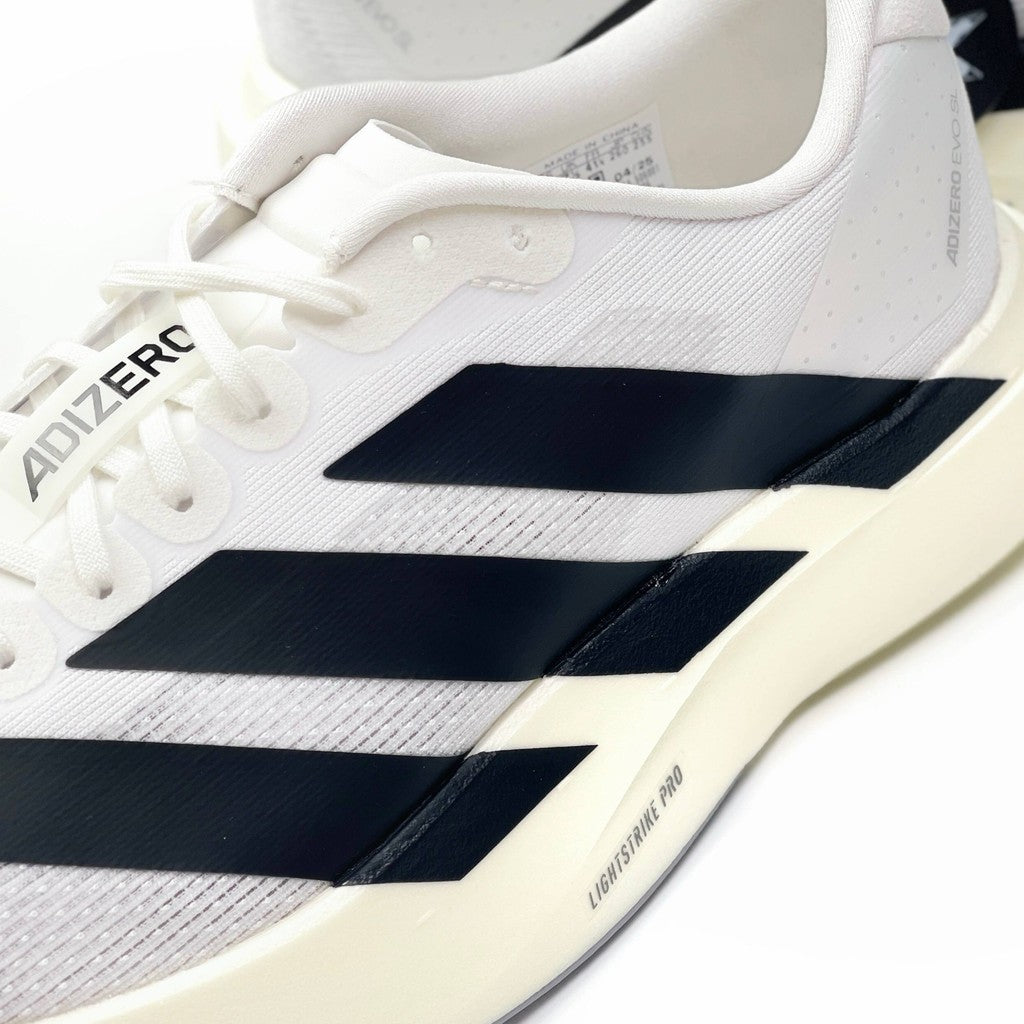 ADIDAS ADIZERO EVO SL WHITE BLACK